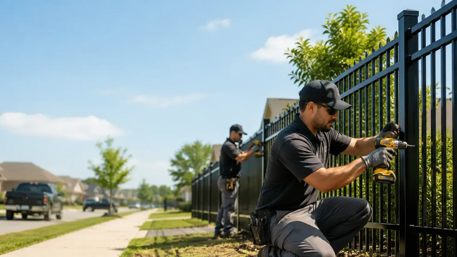 Metal Fence Installation in Walton, WV